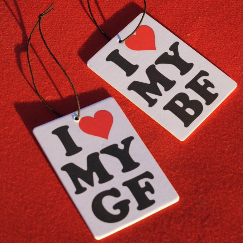 I <3 MY GF - Single Air Freshener
