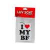 I <3 MY BF - Single Air Freshener